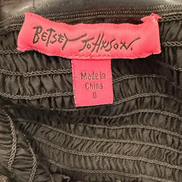 Betsey Johnson Elegant Black Dress - Picture 2 of 13